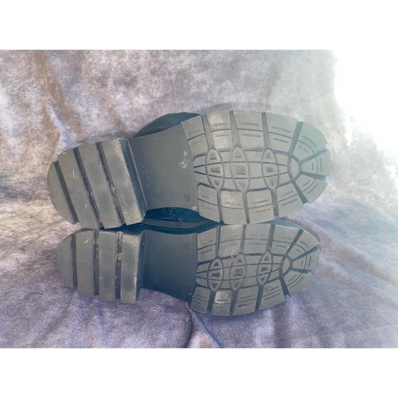 Vivianly Womens Size 38 ( 7 ) Black Winter Boots - Picture 4 of 4